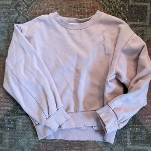 Everlane Light Pink Chunky Sweatshirt